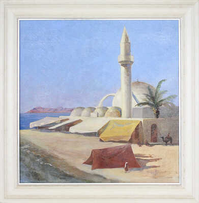 Россолимо Александр Иванович. Мечеть Хала-Султан-Текке. Кипр